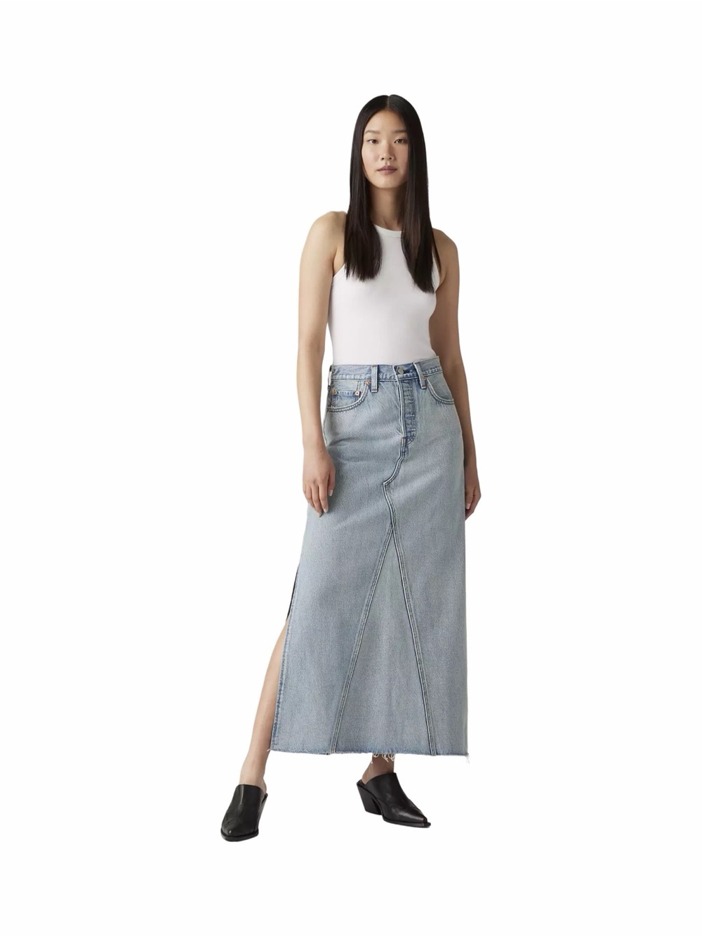 Levi’s Icon Long Denim Skirt